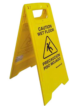 Indicador de piso mojado